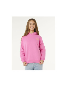 Bluza dziewczęca rip curl surf puff hood-girl różowa