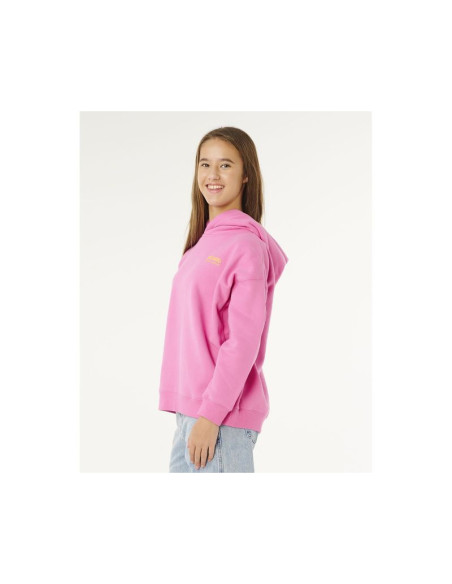 Bluza dziewczęca rip curl surf puff hood-girl różowa