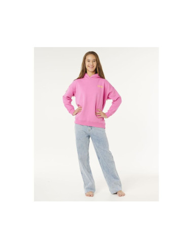 Bluza dziewczęca rip curl surf puff hood-girl różowa