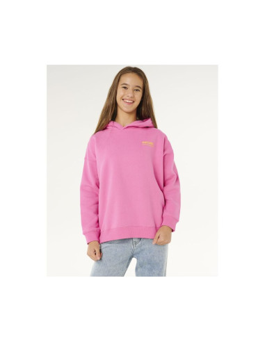 Bluza dziewczęca rip curl surf puff hood-girl różowa