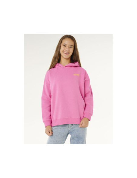 Bluza dziewczęca rip curl surf puff hood-girl różowa