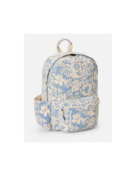 Plecak damski rip curl mixed canvas 18l backpack niebieski