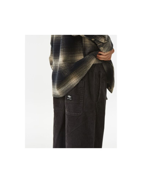 Spodnie chłopięce rip curl surf cord pant - boys czarne