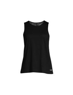 Koszulka damska treningowa casall soft texture tank kolor czarny