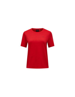 Koszulka damska peak performance w explore graphic tee kolor czerwony 2