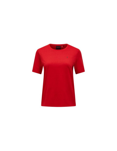 Koszulka damska peak performance w explore graphic tee kolor czerwony