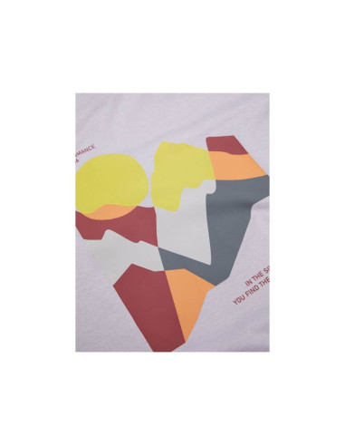 Koszulka damska peak performance w explore graphic tee kolor szary