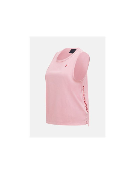 Koszulka damska peak performance w light tank top damski kolor różowy