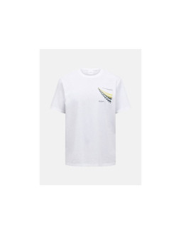 Koszulka męska peak performance m explore graphic tee kolor biały