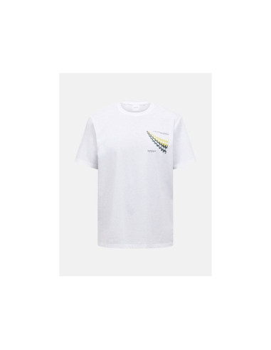 Koszulka męska peak performance m explore graphic tee kolor biały