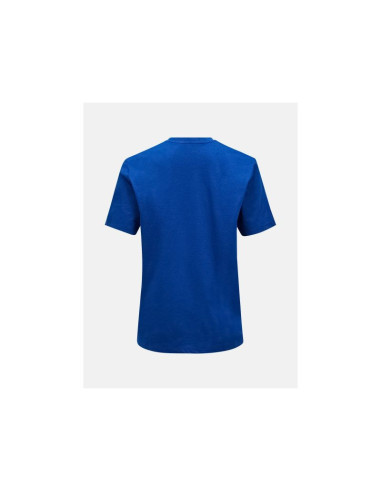 Koszulka męska peak performance m explore graphic tee kolor niebieski