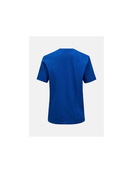Koszulka męska peak performance m explore graphic tee kolor niebieski