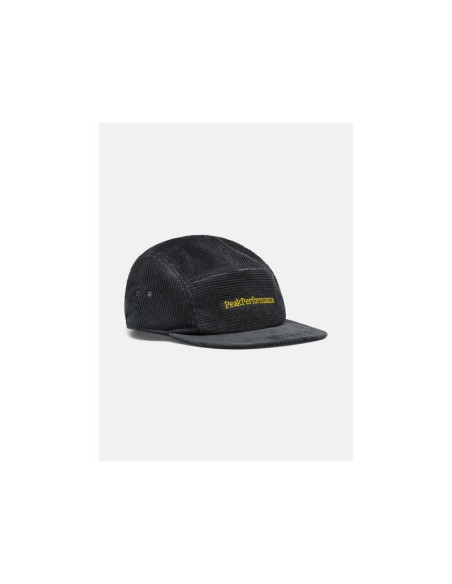 Czapka peak performance cord cap kolor szary