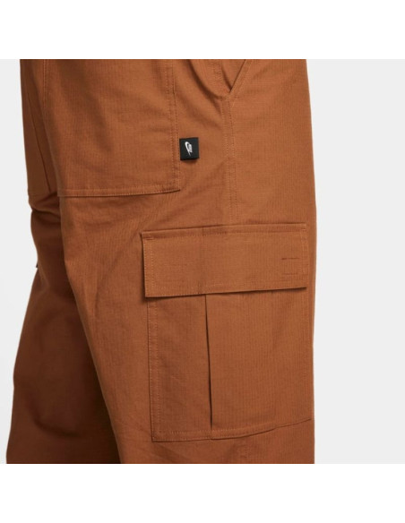Spodnie męskie bojówki nike club cargo pants beige - fz5765-281