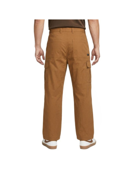 Spodnie męskie bojówki nike club cargo pants beige - fz5765-281