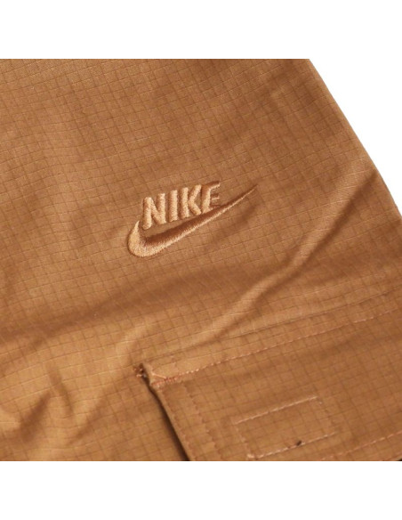Spodnie męskie bojówki nike club cargo pants beige - fz5765-281