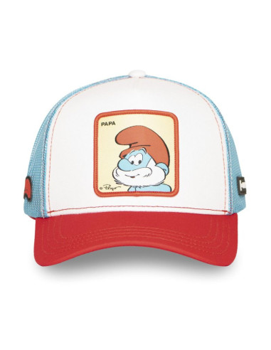 Czapka z daszkiem capslab smerfy papa smerf trucker - cl/smu/1/ct/papab