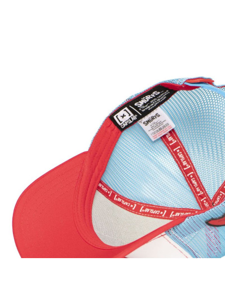 Czapka z daszkiem capslab smerfy papa smerf trucker - cl/smu/1/ct/papab