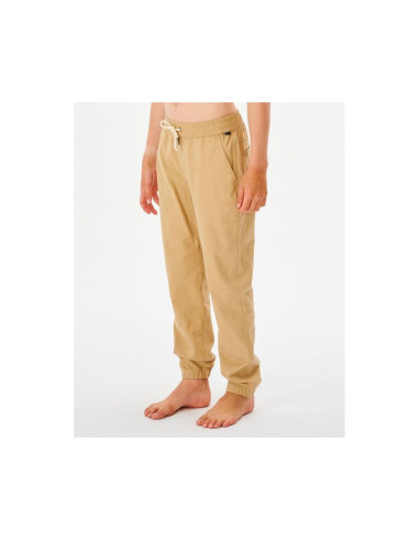 Spodnie rip curl epic jogger boy zielony