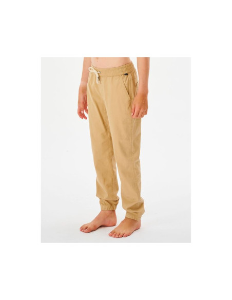 Spodnie rip curl epic jogger boy zielony
