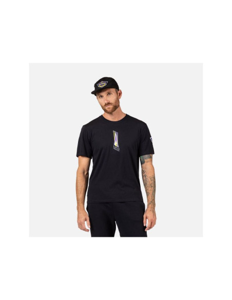 Koszulka unisex rossignol super tee czarna