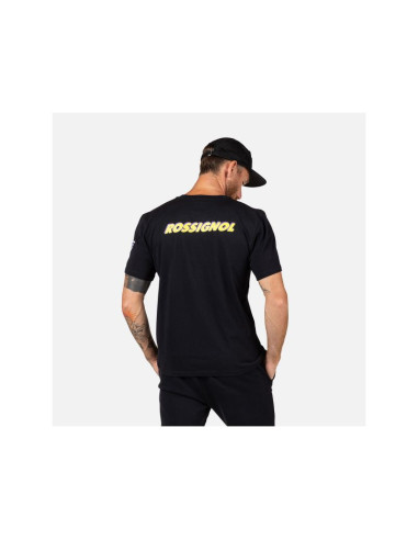 Koszulka unisex rossignol super tee czarna