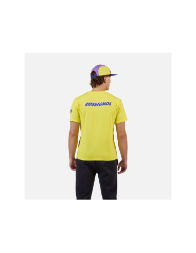 Koszulka unisex rossignol super tee żółta