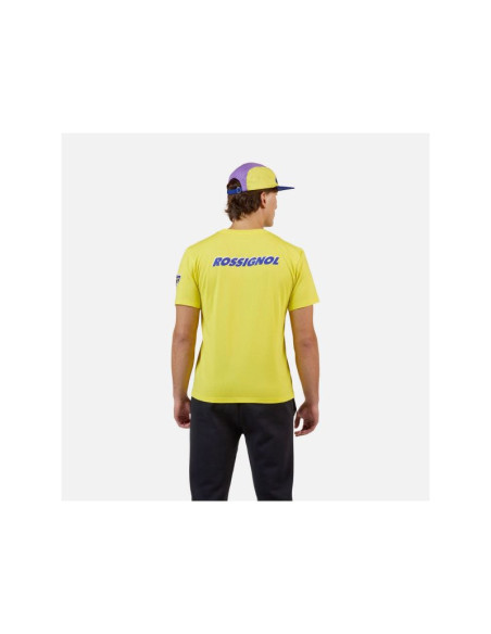 Koszulka unisex rossignol super tee żółta