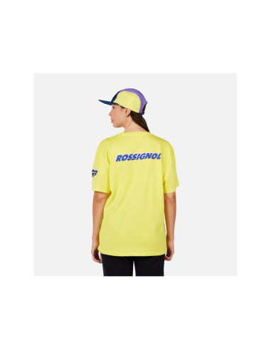 Koszulka unisex rossignol super tee żółta