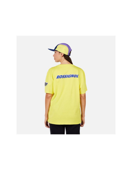 Koszulka unisex rossignol super tee żółta