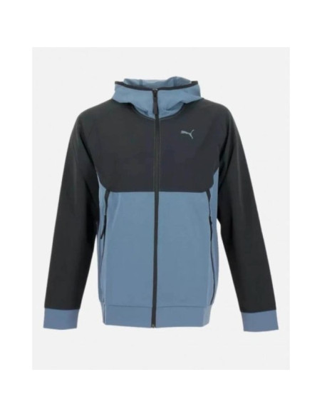 Puma bluza sportowa męska tech woven na zamek z kapturem wygodna
