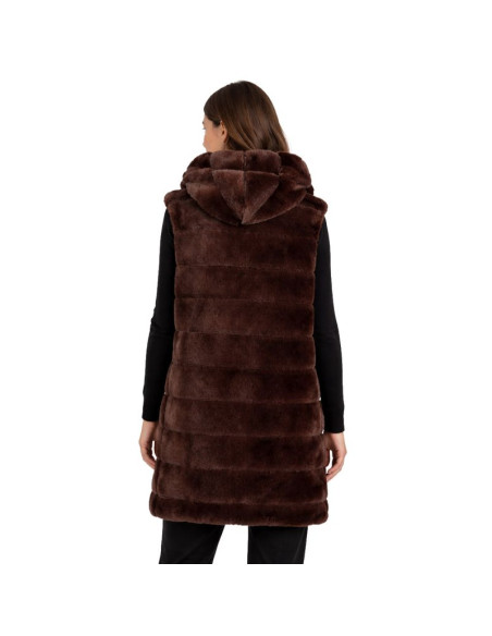 Polar damski geographical norway uphemere dark brown db lady 0136 dark brązowy (wz6797f/gn-dark brown)