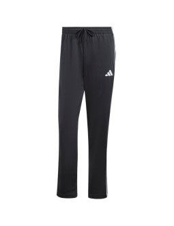Spodnie męskie adidas 3-stripes tricot regular-fit open hem czarne ji8802 2