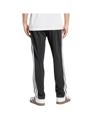 Spodnie męskie adidas 3-stripes tricot regular-fit open hem czarne ji8802