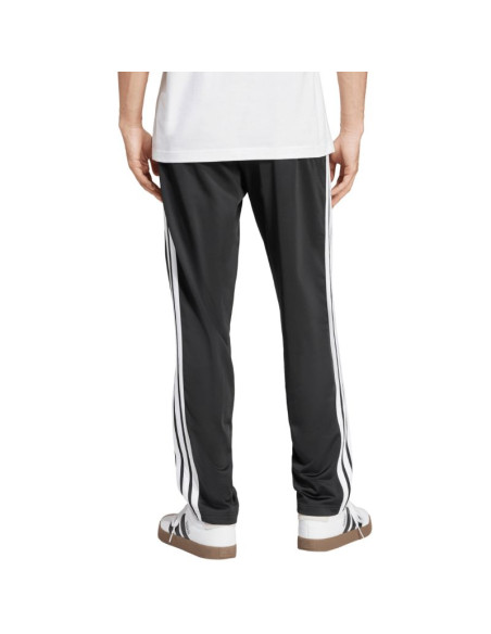 Spodnie męskie adidas 3-stripes tricot regular-fit open hem czarne ji8802