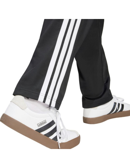 Spodnie męskie adidas 3-stripes tricot regular-fit open hem czarne ji8802
