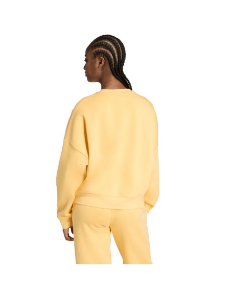 Bluza damska adidas essentials small logo feelcozy żółta kc5278