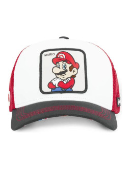 Czapka z daszkiem capslab super mario bros trucker - cl/smb/1/marb 2