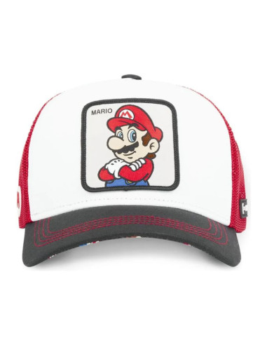 Czapka z daszkiem capslab super mario bros trucker - cl/smb/1/marb