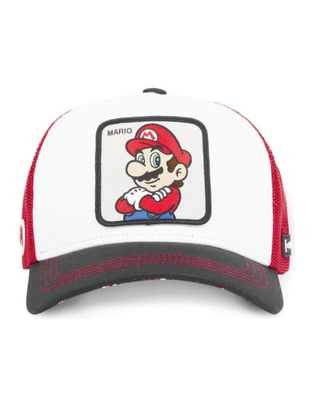 Czapka z daszkiem capslab super mario bros trucker - cl/smb/1/marb