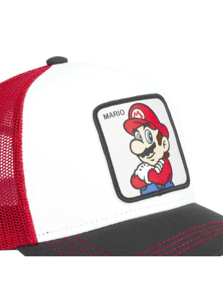 Czapka z daszkiem capslab super mario bros trucker - cl/smb/1/marb