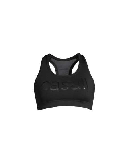 Stanik sportowy casall iconic wool sports bra czarny