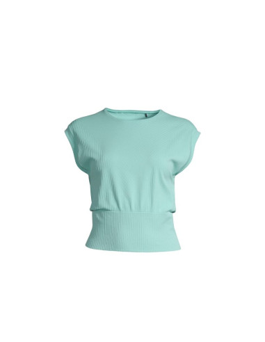 Koszulka casall seamless graphical rib tee miętowy