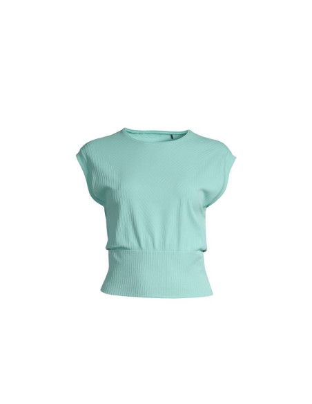 Koszulka casall seamless graphical rib tee miętowy