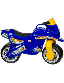 Motorek biegowy jeździk speed enero 68x29x49/32cm żółto niebieski