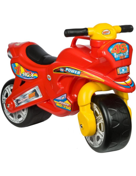 Motorek biegowy jeździk speed enero 68x29x49/32cm żółto czerwony