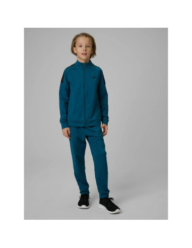 Bluza sportowa regular bez kaptura chłopięca 4f 4fjrss26tfswm0991-46s