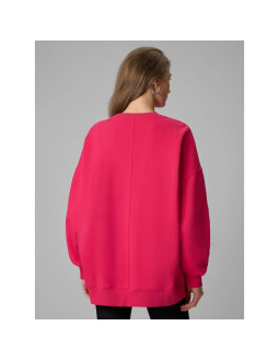 Bluza dresowa oversize bez kaptura damska 4f 4frss26tswsf2993-53s 2