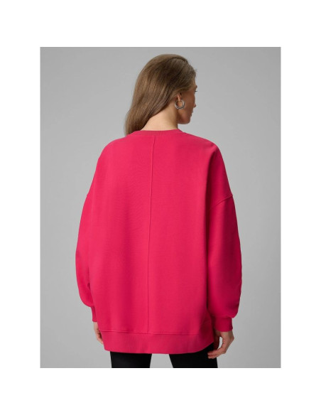 Bluza dresowa oversize bez kaptura damska 4f 4frss26tswsf2993-53s