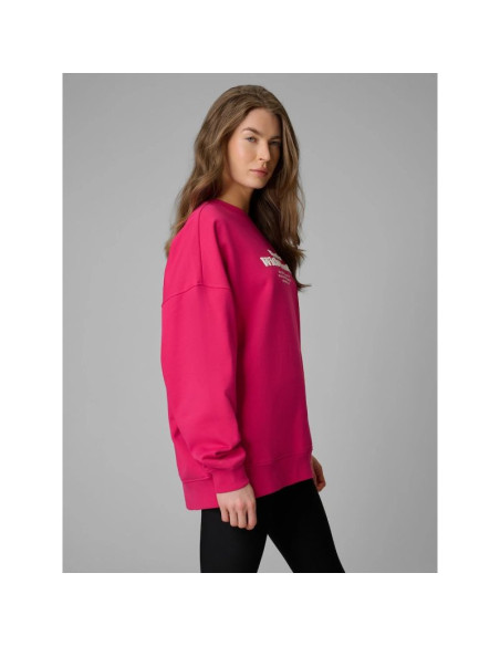 Bluza dresowa oversize bez kaptura damska 4f 4frss26tswsf2993-53s